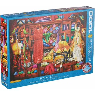 Produktbild von EUROGRAPHICS Puzzle Nähwerkstatt 1000 Teile
