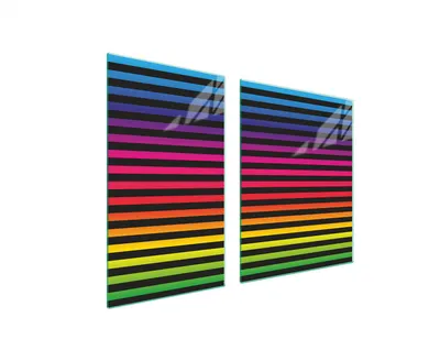 Produktbild von Glasplatte und Schneidebrett 100x52 Farbe