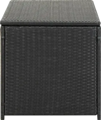 Obrázok produktu pre vidaXL Záhradný box z polyratanu 100x50x50 cm čierny