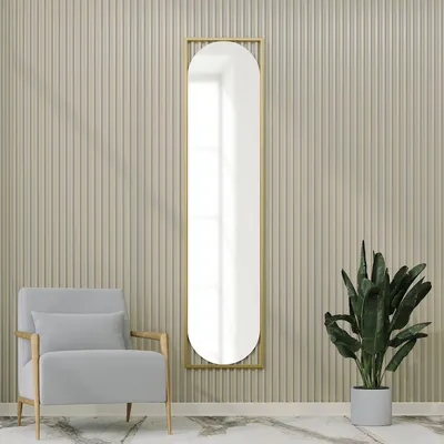 Produktbild von Skye Decor, Henri - Gold, Spiegel, 100 % MDF, Gold, 40 x 167 cm