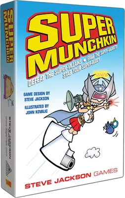 Obrázok produktu pre Munchkin Super, Kartová hra, Hra na hrdinov, 10 rok / roky, 60 min