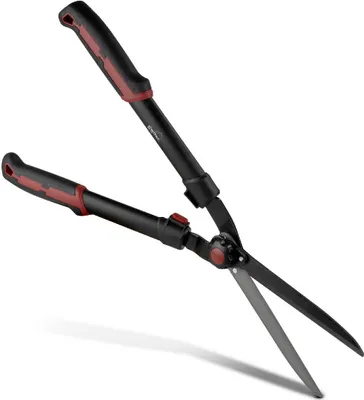 Produktbild von siwitec Heckenschere, Länge: 62,5 cm, gerade Klinge, Heckenschere starr, Strauchschere