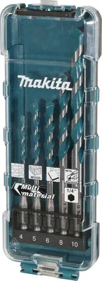 Produktbild von Makita TCT Multibohrer Set 1/4 5tlg e-16732