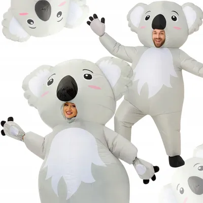 Produktbild von Hopki Aufblasbares Koala Kostüm für Halloween & Partys