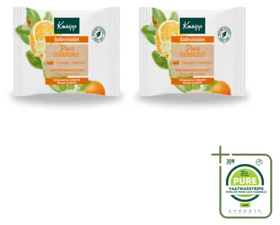 Produktbild von 2 x Kneipp Badbruistablet Orangenblüte Lindenblüte - Großpackung - 2 Stücke