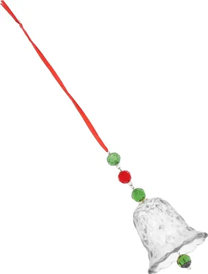 Produktbild von Hängendes Windspiel, exquisite geometrisch polierte Oberflächen, Glasglocken für Weihnachtsgeschenk-Dekoration, transparent