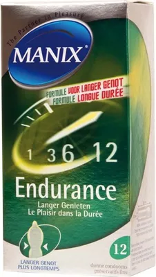 Obrázok produktu pre MANIX Endurance 12 Kondome