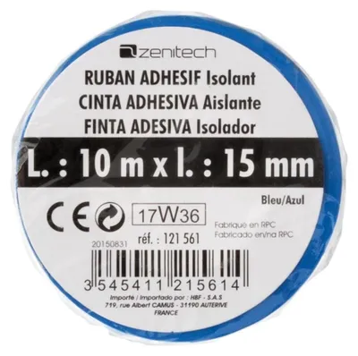 Produktbild von Klebeband 15 mm x 10 Meter Blau