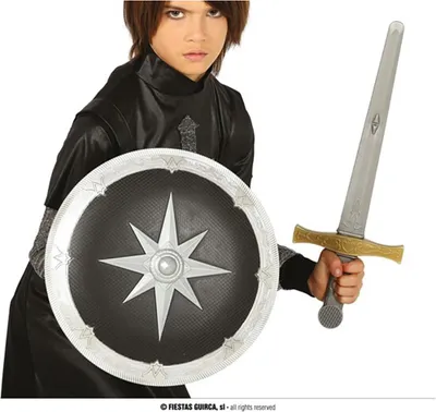 Produktbild von Schild 35 Cms. Und Schwert 50 Cms.mittelalter