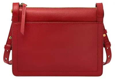 Image de FOSSIL Cuir sac à épaule bandoulière sac à épaule Taryn Crossbody Bag Garnet rouge