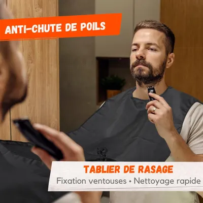 Image de Tablier Ramasse-Poils et Cheveux 2 ventouses
