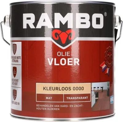 Productafbeelding van Olie vloer transp. mat 000 2,5l Rambo