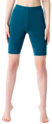 Produktbild von Bellivalini Damen Kurze Leggings aus Viskose BLV50-207 (Smaragdgrün, S)