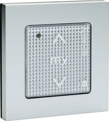 Produktbild von SOMFY - Smoove IO Touch Sender Wandsender - Silver Shine inkl . Rahmen - IO Rolladen Rollladen Motor Rolladenmotor Rolladenantrieb Funk