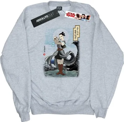 Produktbild von Star Wars - "The Last Jedi" Sweatshirt für Herren BI46282 (XL) (Grau)