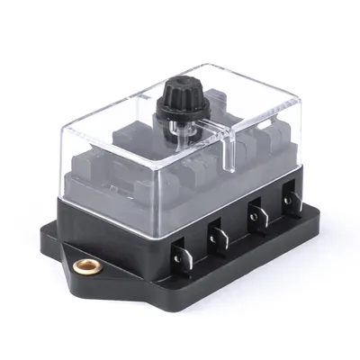Produktbild von Keramische Sicherungsbox 4 Fach AMIO-03040 für Universal Fahrzeuge