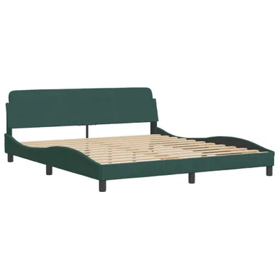 Obrázek produktu pro Rám postele Dover tmavě zelená 180 x 200 cm samet