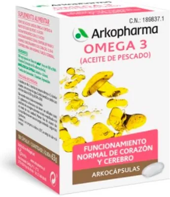 Produktbild von Arkopharma Arkocaps Omega 3 Fischöl 100 Kapseln