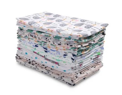 Produktbild von Sensillo Flanellwindeln mit Aufdruck, 70 x 80 cm, 20 Stück