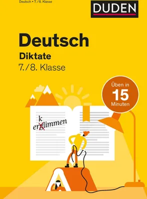 Produktbild von Deutsch in 15 Minuten - Diktate 7./8. Klasse