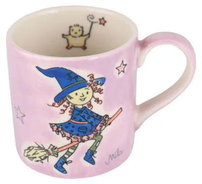 Produktbild von Mila Keramik Kinder-Becher Hexe | ca. 180ml