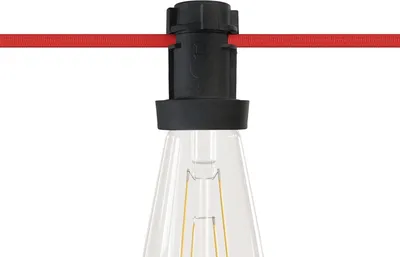 Image de creative cables - Douille E27 pour systèmes de câbles aériens Lumet en thermoplastique noir