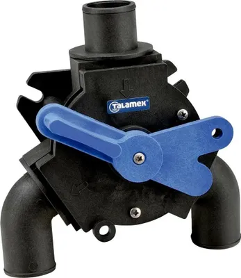 Produktbild von Talamex Y-ventil Schwarz  Schwarz One Size