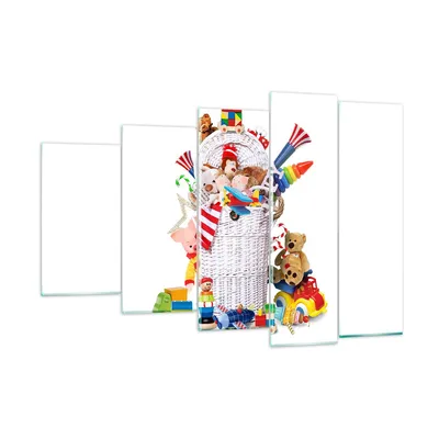 Produktbild von Bilder auf glas - Spielzeug Kinder Spaß Freunde - 150x100cm - Glasbilder - Wandbilder - Kunstdruck - zum Aufhängen bereit - Wanddekoration aus Glas - Glas Bilder - Wandbild auf Glas - GEG150x100-3197
