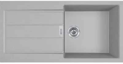 Produktbild von Franke Sirius 2.0 - Tectonite-Spüle S2D 611-100, 1000x500 mm, grau 143.0651.011