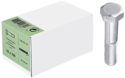 Produktbild von DIN 931 Edelstahl A2 M6x80 HP E-NORMpro