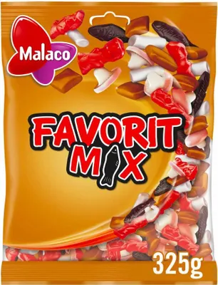 Produktbild von Malaco Godt & Blandet Favorit Mix 325g