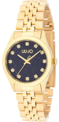 Image de Uhr, Femme, Minuscule, Gold\Onyx