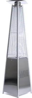 Immagine prodotto di Riscaldatore radiante Fornorth Pyramid 13kW a gas, acciaio inox
