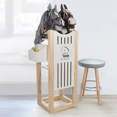 Image de Étable en bois pour hobby horse