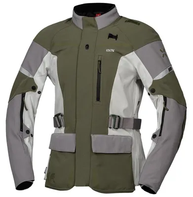 Obrázok produktu pre iXS dámska laminátová bunda Venture-STX 1.0 light grey-olive D2XL (Dámska)