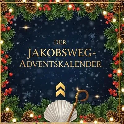 Produktbild von Jakobsweg Adventskalender: 24 Tage mit Geschichten, Lifehacks und Fakten