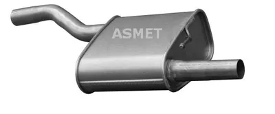 Produktbild von ASMET 07.135 Endschalldämpfer für FORD FOCUS Stufenheck (DFW) Auspuff