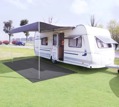 Produktbild von Ankonbej Zeltteppich 250 x 200 cm Anthrazit