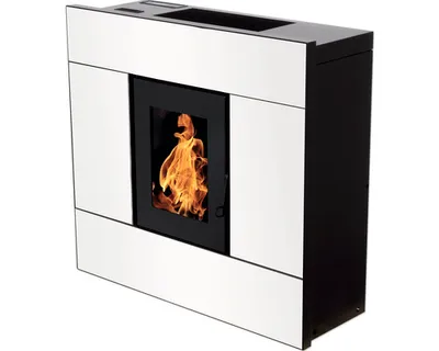 Obrázok produktu pre Peletové kachle Interstoves Natalia biele 8 kW