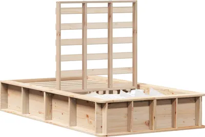 Immagine prodotto di vidaXL Struttura letto marrone 90 x 190 cm in legno di pino massiccio