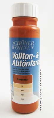 Produktbild von Schöner Wohnen Voll- und Abtönfarbe 250 ml terracotta