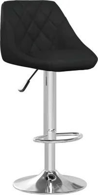 Image de Tabouret de bar Noir Similicuir