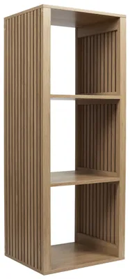 Obrázek produktu pro Modulární úložná skříň se 3 zásuvkami, rozměry 38,5 x 99 x 32 cm, hnědá barva