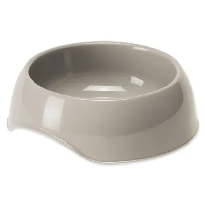 Image de Gamelle en plastique DOG FANTASY gris 700 ml
