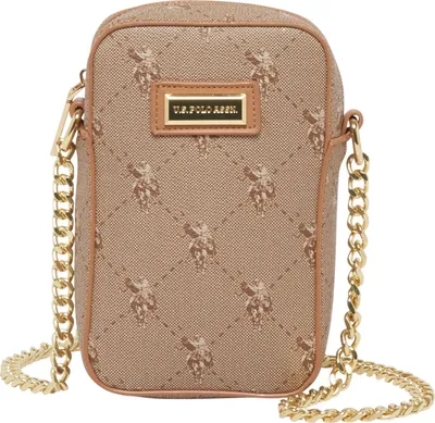 Image de U.S. POLO ASSN. sac à épaule bandoulière Hampton Mini Bag Camel brun