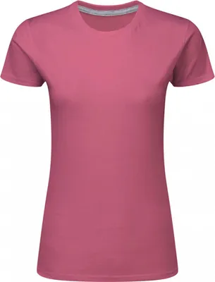 Produktbild von SG SGTee F | Ladies' Perfect Print Tagless Tee - Damen T-Shirt - Farbe: Cassis - Größe: XL