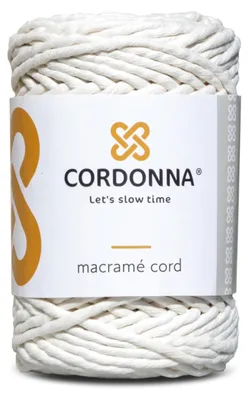 Image de Solidchoice - Corde en coton de 5 mm pour macramé, couleur écru, 100 mètres, idéale pour travaux manuels