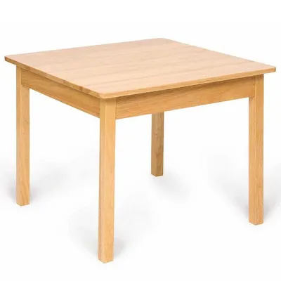 Produktbild von BigJigs Kindertisch aus Holz natur - Spielzimmer Möbel
