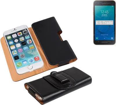 Produktbild von K-S-Trade Schützhülle Handyhülle kompatibel mit Samsung Galaxy J2 Core 2020 Holster Gürtel Tasche Schutzhülle Handy-Tasche Smartphone Case
