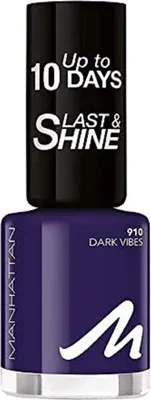 Produktbild von Manhattan Last und Shine Nagellack,Nr.910 Dark Vibes 10 ml